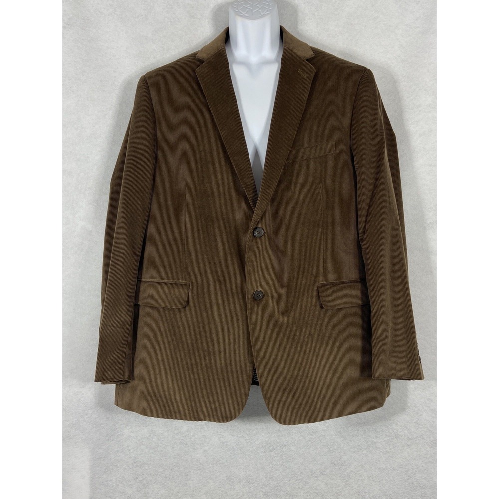 Saddlebred‎ Jacket Mens 46R Brown Corduroy Blazer Sport Coat 100% Cotton EUC